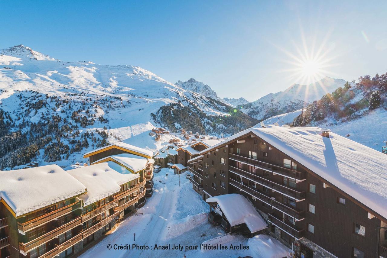 Hotel Les Arolles Méribel Exteriör bild